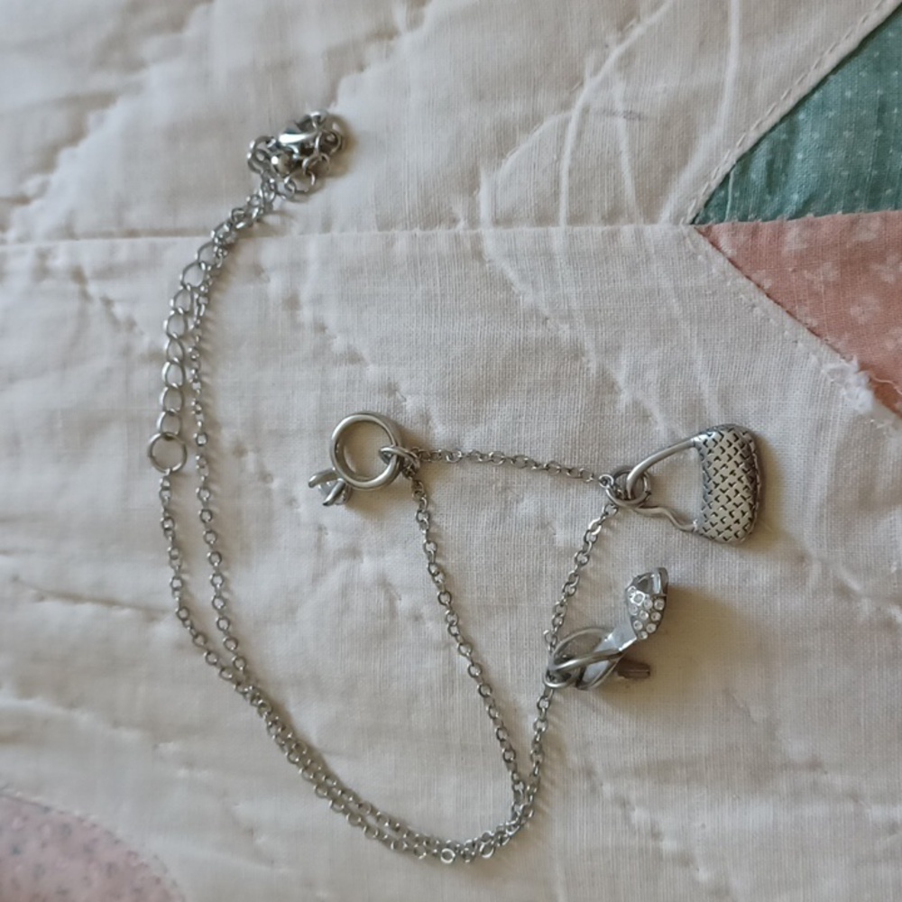 Lia Sophia necklace. Party charms